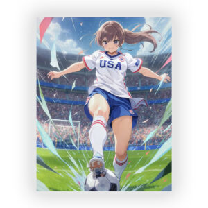 پوستر گلاسه طرح World Cup 2026