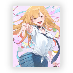 پوستر گلاسه طرح انیمه My Dress-Up Darling