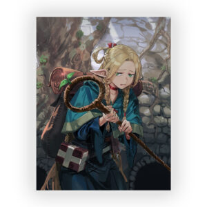 پوستر گلاسه طرح انیمه DUNGEON MESHI