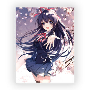 قاب MDF طرح انیمه Date A Live