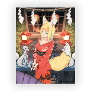 قاب MDF طرح انیمه DanMachi