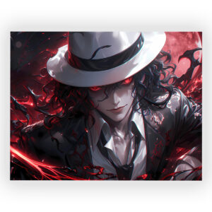 پوستر گلاسه طرح انیمه Demon Slayer
