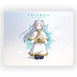پوستر گلاسه طرح انیمه Frieren