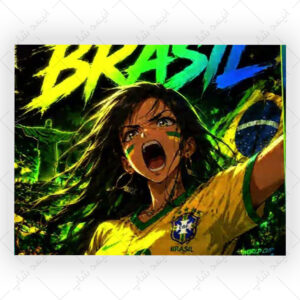 پوستر گلاسه طرح World Cup 2026