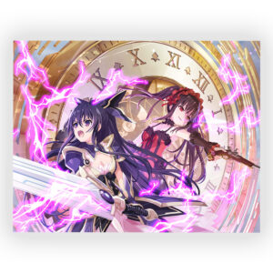 قاب MDF طرح انیمه Date A Live