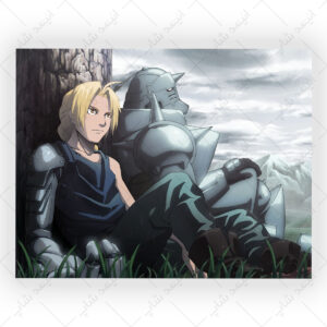 قاب MDF طرح انیمه Fullmetal Alchemist