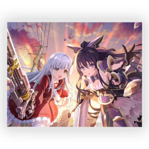 قاب MDF طرح انیمه Date A Live
