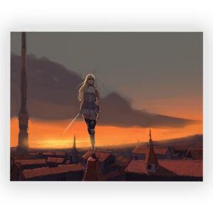 قاب MDF طرح انیمه DanMachi
