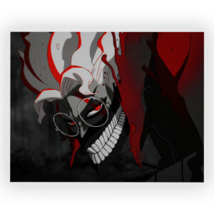 پوستر گلاسه طرح انیمه dandadan