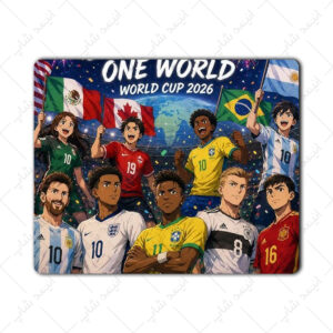 موس پد طرح World Cup 2026