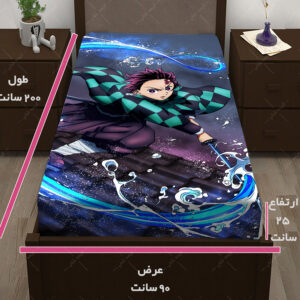 کاور تشک طرح انیمه Demon Slayer