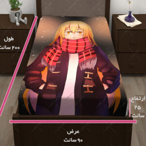 کاور تشک طرح انیمه DanMachi