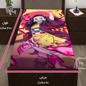 کاور تشک طرح انیمه Demon Slayer