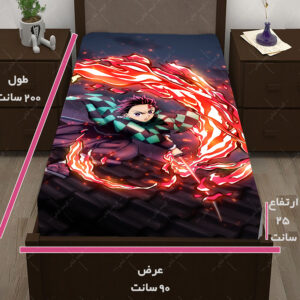 کاور تشک طرح انیمه Demon Slayer
