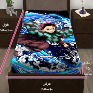 کاور تشک طرح انیمه Demon Slayer