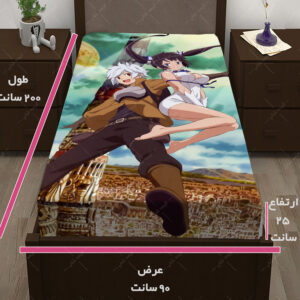 کاور تشک طرح انیمه DanMachi