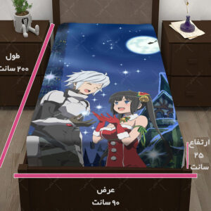 کاور تشک طرح انیمه DanMachi