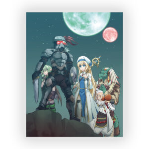 پوستر گلاسه طرح انیمه GOBLIN SLAYER