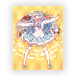 قاب MDF طرح انیمه Himouto