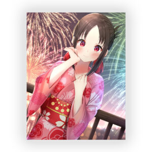 پوستر گلاسه طرح انیمه Kaguya-sama: Love Is War