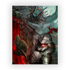 قاب MDF طرح انیمه GOBLIN SLAYER