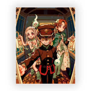 قاب MDF طرح انیمه HANAKO KUN