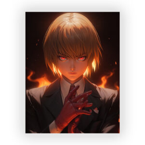 قاب MDF طرح انیمه Hunter x Hunter