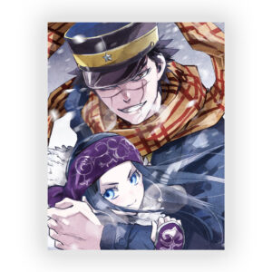 قاب MDF طرح انیمه Golden Kamuy