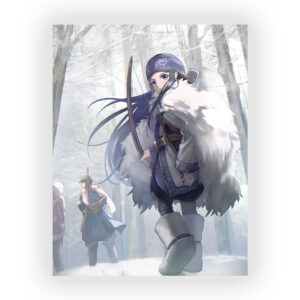 قاب MDF طرح انیمه Golden Kamuy