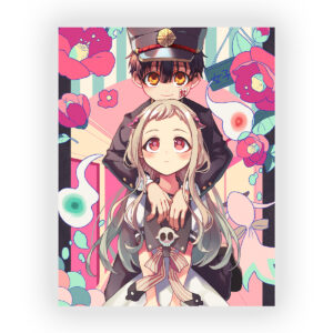 قاب MDF طرح انیمه HANAKO KUN