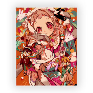 قاب MDF طرح انیمه HANAKO KUN