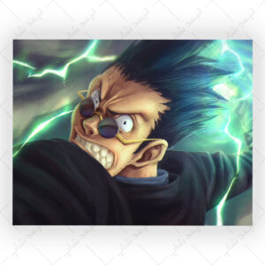 قاب MDF طرح انیمه Hunter x Hunter