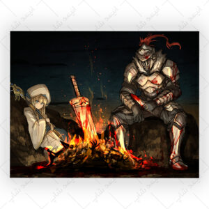 قاب MDF طرح انیمه GOBLIN SLAYER
