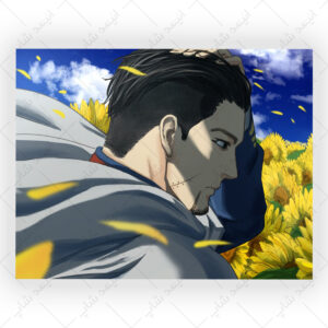 قاب MDF طرح انیمه Golden Kamuy