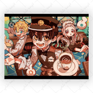 قاب MDF طرح انیمه HANAKO KUN