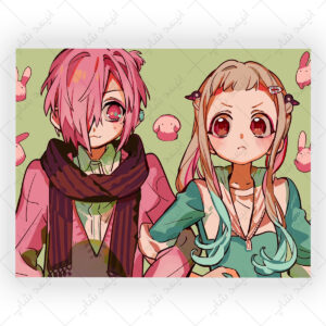 قاب MDF طرح انیمه HANAKO KUN