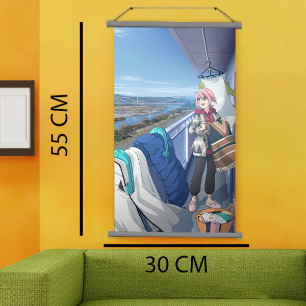 پوستر اسنپ طرح انیمه Yuru Camp