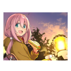 MDF طرح انیمه Yuru Camp
