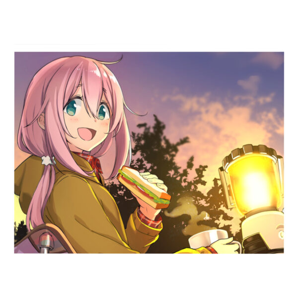 MDF طرح انیمه Yuru Camp