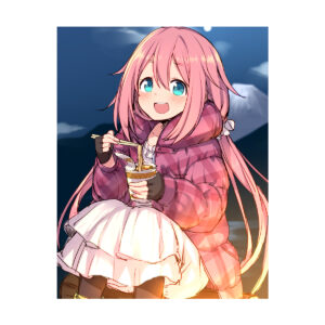 MDF طرح انیمه Yuru Camp