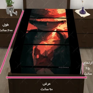 کاور تشک طرح انیمه ONE PIECE
