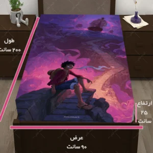 کاور تشک طرح انیمه ONE PIECE