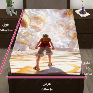کاور تشک طرح انیمه ONE PIECE
