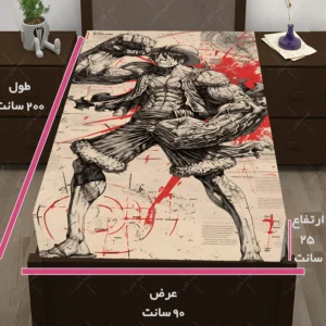 کاور تشک طرح انیمه ONE PIECE