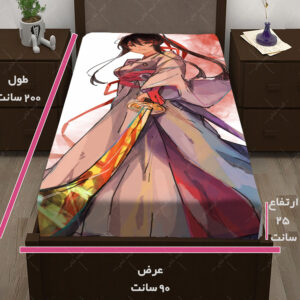 کاور تشک طرح انیمه Hell’s Paradise