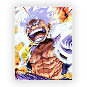 قاب MDF طرح انیمه One Piece