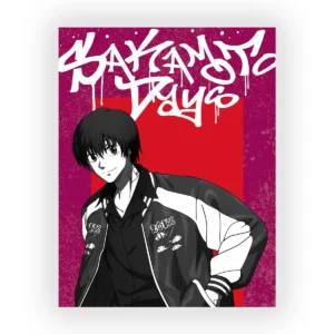 قاب MDF طرح انیمه SAKAMOTO DAYS
