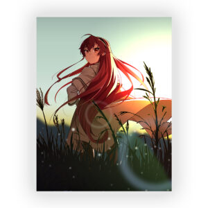 پوستر گلاسه طرح انیمه Mushoku Tensei