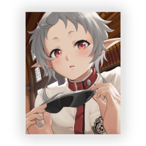 پوستر گلاسه طرح انیمه Mushoku Tensei