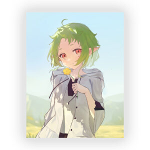 پوستر گلاسه طرح انیمه Mushoku Tensei